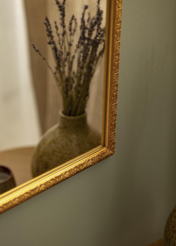Espelho Nostalgia Dourado 60x90 cm