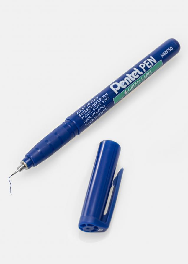 Pentel NMF50-C - Azul Caneta para ábuns - 0,5 mm