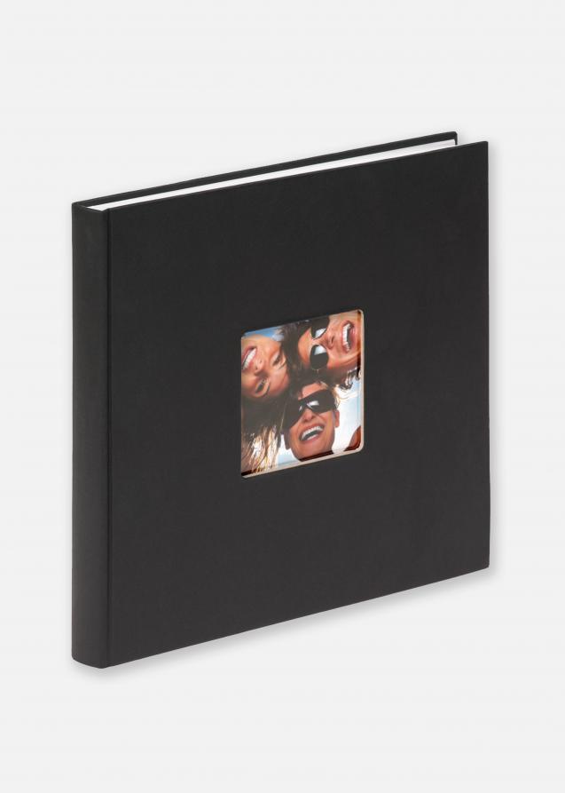 Fun Álbum Preto - 26x25 cm (40 Páginas brancas / 20 folhas)