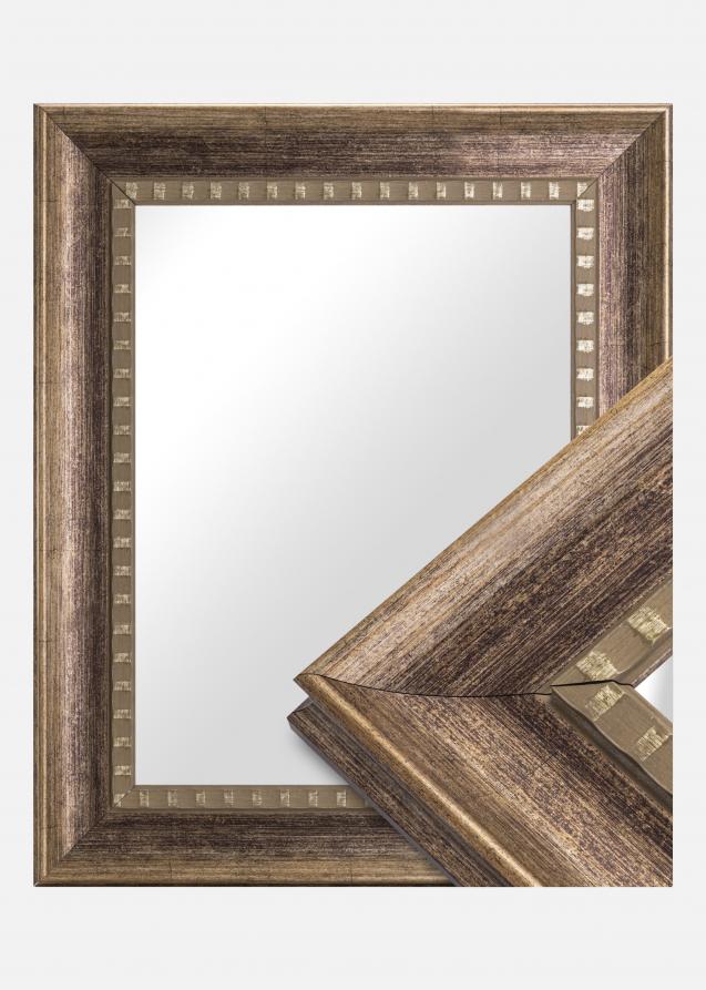 Espelho Camden Prateado - Tamanho personalizável