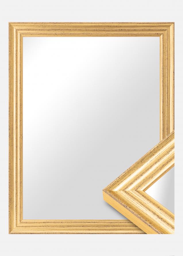 Espelho Heby Dourado - Tamanho personalizável