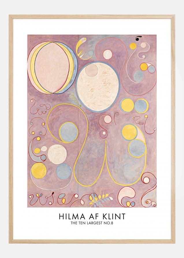 Hilma af Klint - The Ten Largest No.8 Póster