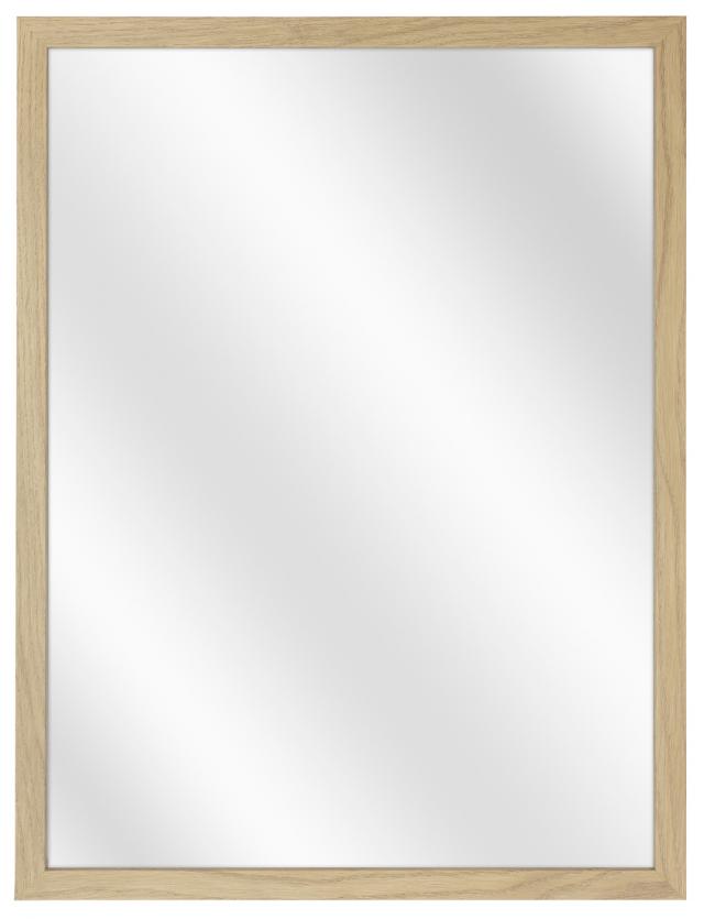 Espelho Montgomery Carvalho 32x42 cm