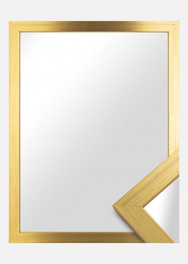 Espelho Gold Wood - Tamanho personalizável