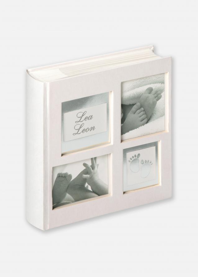 Little Foot Álbum Branco acinzentado - 200 Fotografias em formato 10x15 cm