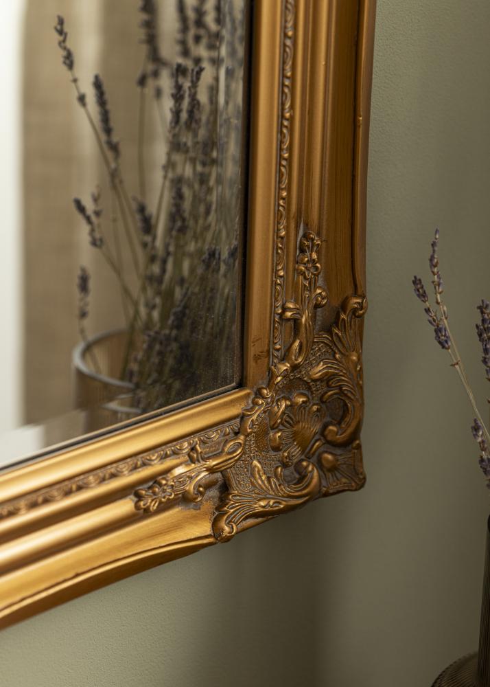 Espelho Antique Dourado 50x70 cm