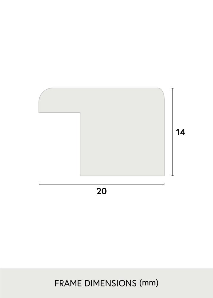 Moldura Stilren Branco 13x18 cm - Passe-partout Branco 9x13 cm