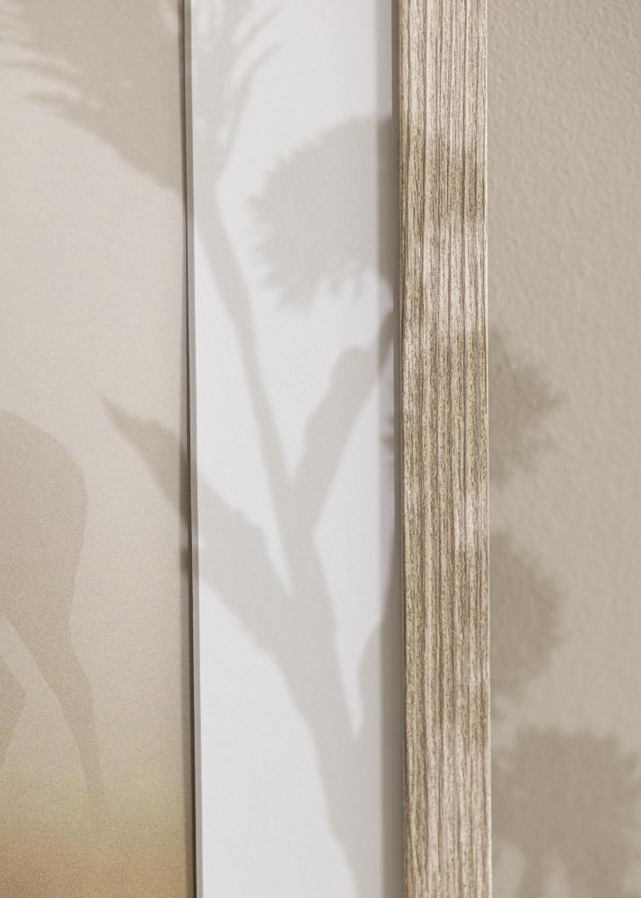 Moldura Stilren Vidro acrlico Greige Oak 40x50 cm