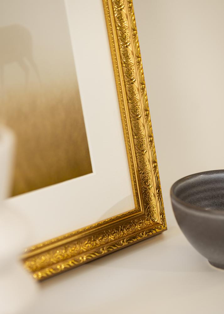 Moldura Ornate Vidro acrlico Dourado 59,4x84 cm (A1)