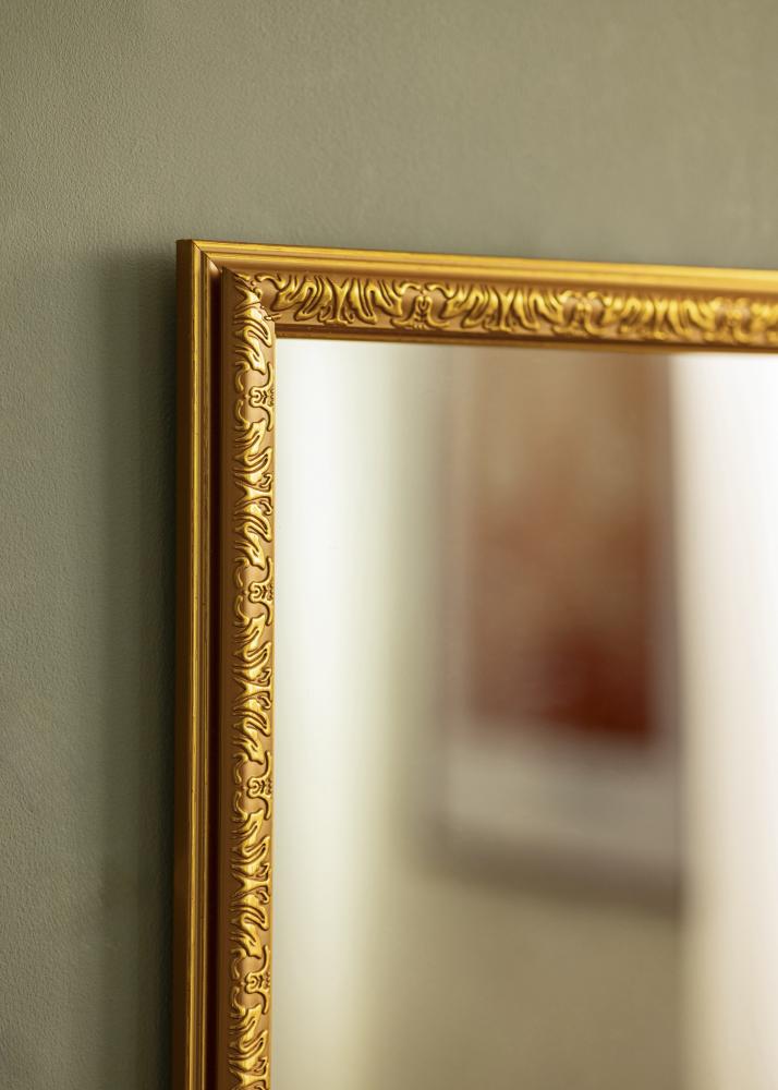 Espelho Nostalgia Dourado 60x90 cm