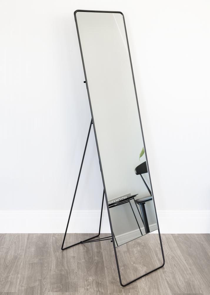 Espelho de p House Doctor Chic Preto 45x175 cm