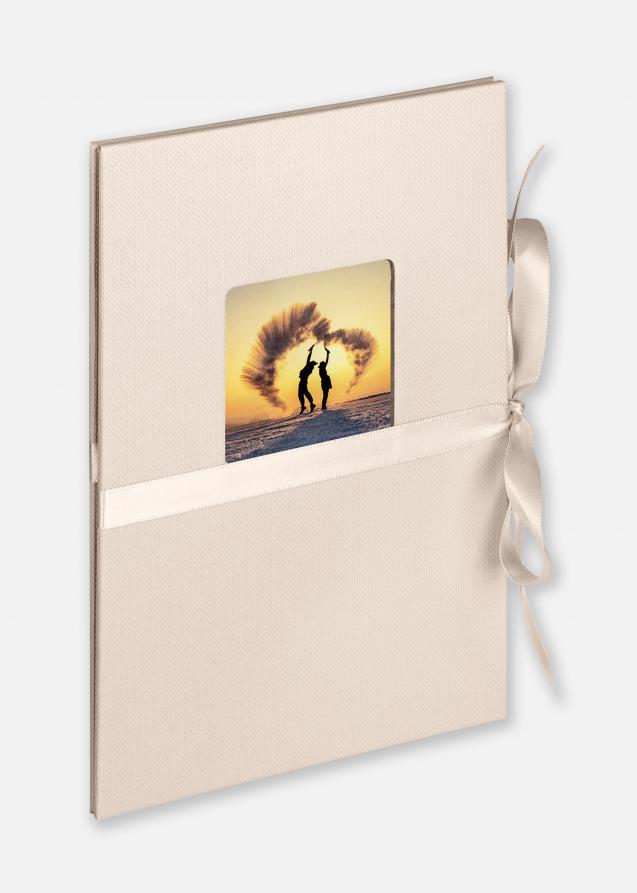 Fun Leporello Álbum de casamento Camurça - 12 fotos em 10x15 cm