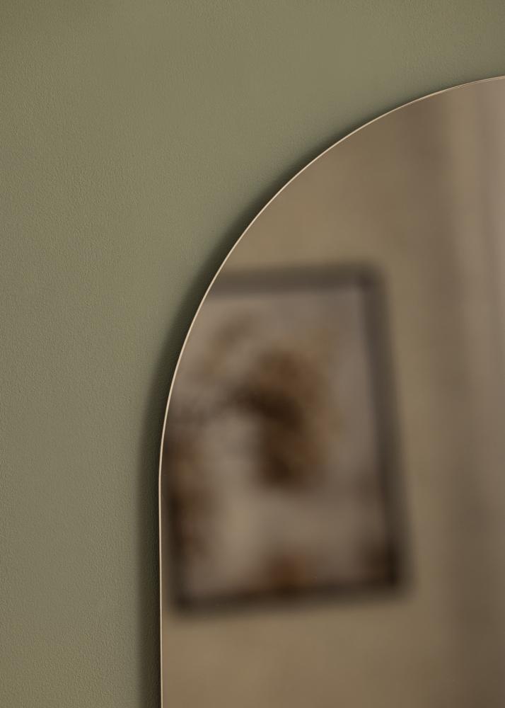 KAILA Espelho Oval Dfolha Bronze 50x70 cm