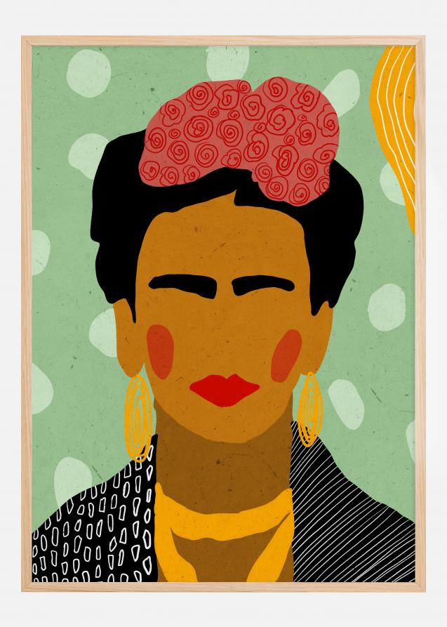 Frida Kahlo - A Girl Without Eyes Póster