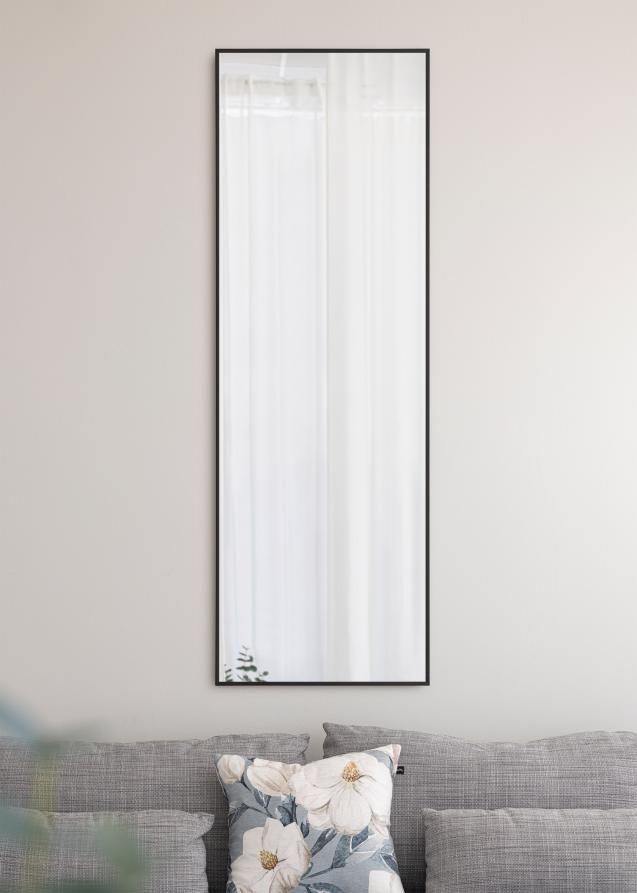 Espelho Chicago Preto mate 51x151 cm