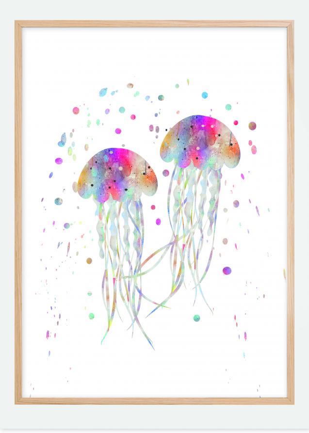 Jellyfishes un.ingers Póster