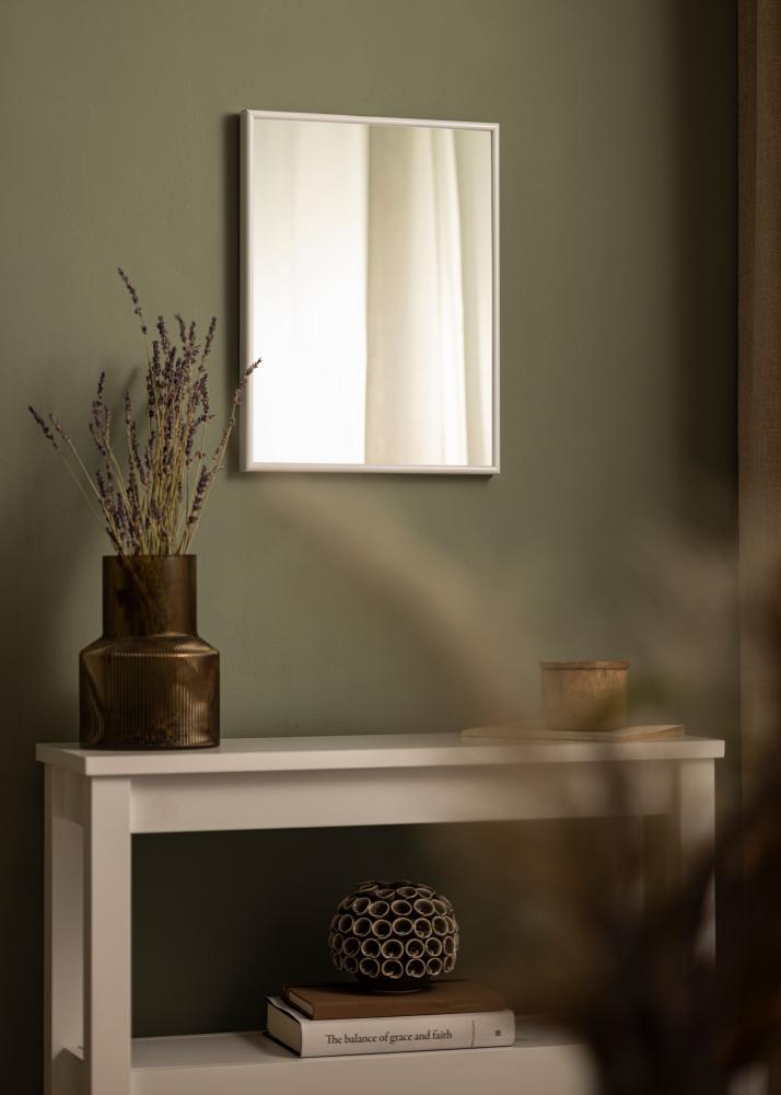 Espelho Sandhamn Branco - Tamanho personalizvel