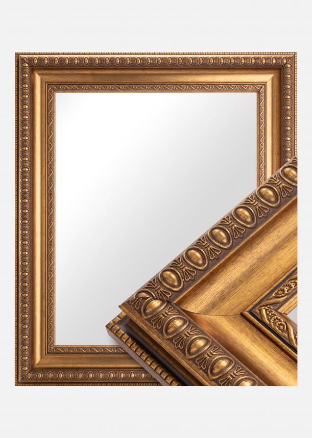 Espelho Oxford Dourado - Tamanho personalizável