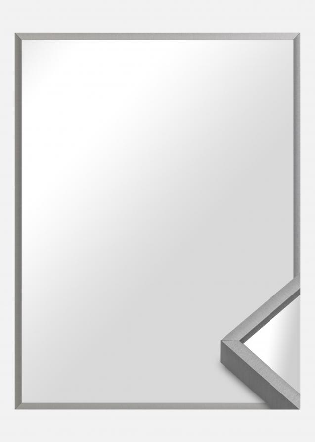 Espelho Nilsen Premium Alpha Escovado Aço - Tamanho personalizável