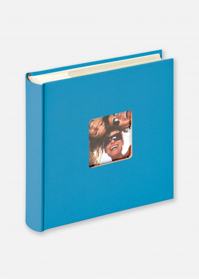 Fun Álbum com espaço para anotações Azul-celeste - 200 Fotografias 10x15 cm