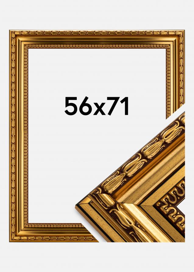 Moldura Birka Premium Dourado 56x71 cm