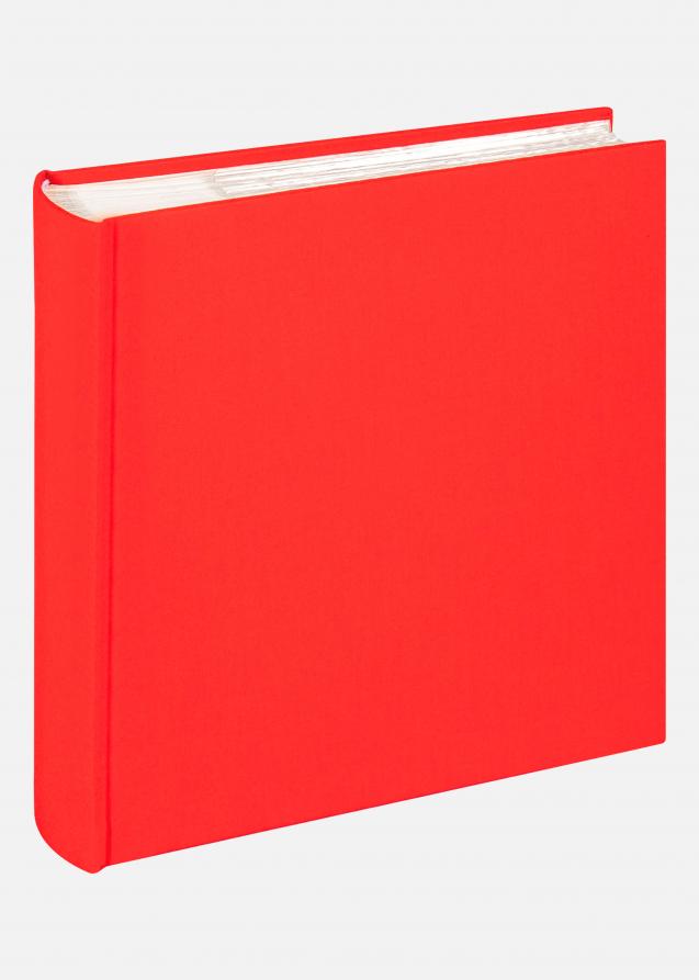 Cloth Álbum com espaço para anotações Vermelho - 200 Fotografias 10x15 cm