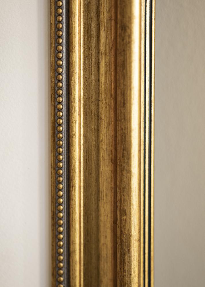 Moldura Rokoko Vidro acrlico Dourado 50x50 cm
