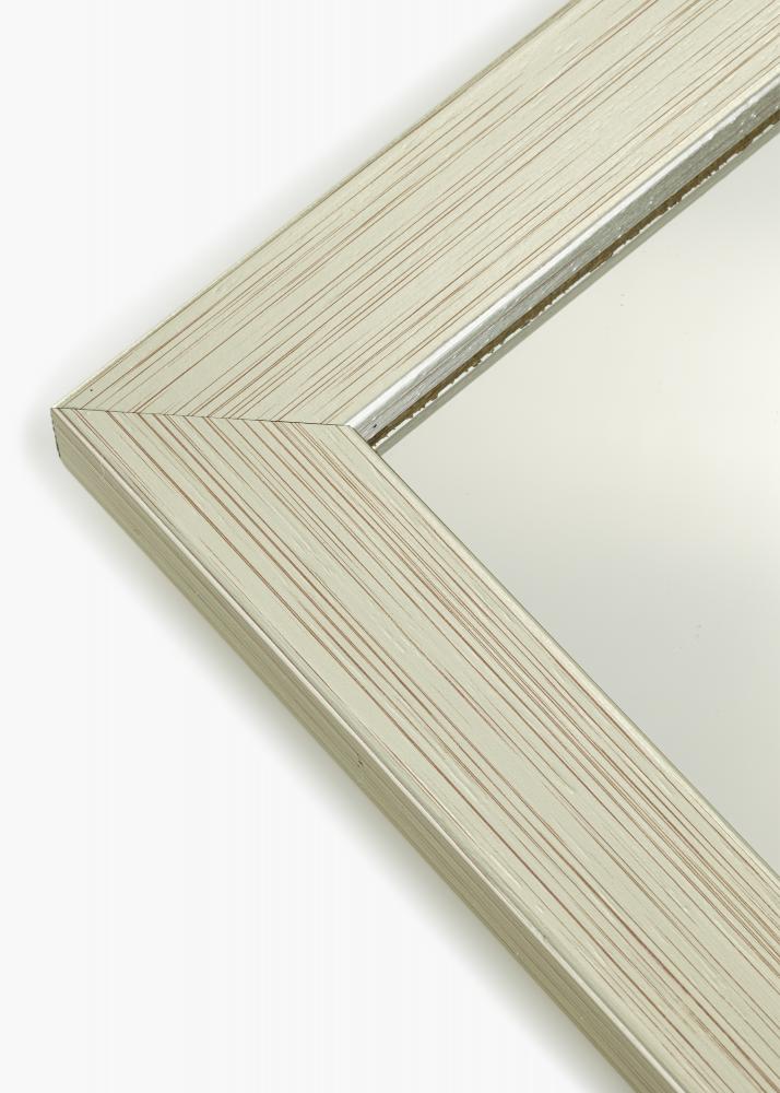 Espelho Prateado Wood 50x70 cm
