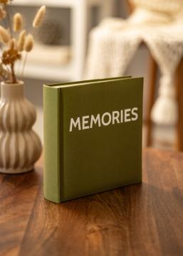 Memories Linen lbum Verde - 200 Fotografias em formato 10x15 cm