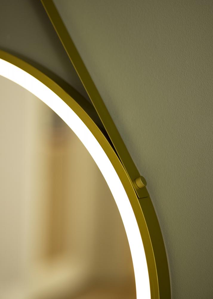 KAILA Espelho Belt LED Dourado 60 cm 