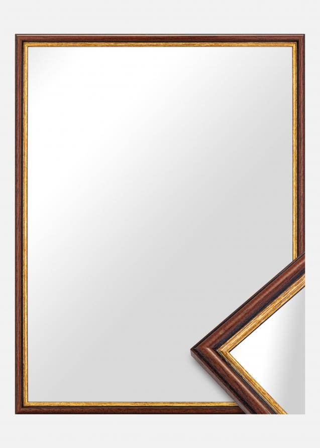 Espelho Horndal Castanho - Tamanho personalizável