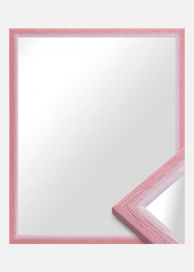 Espelho Cornwall Cor-de-rosa - Tamanho personalizável
