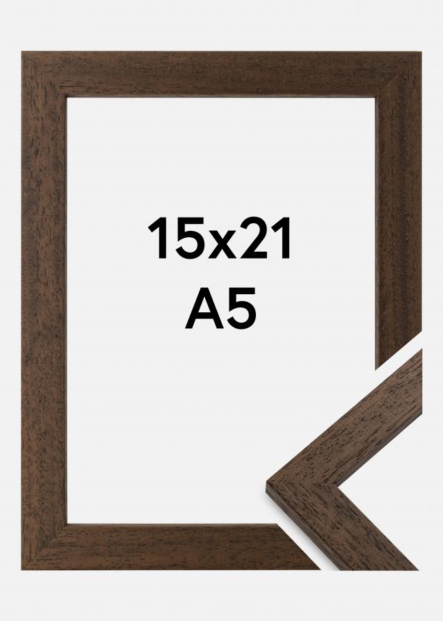 Moldura Brown Wood 15x21 cm (A5)