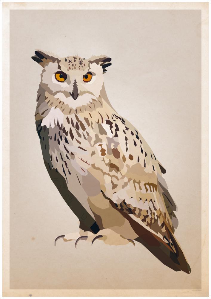 Eagle Owl Pster