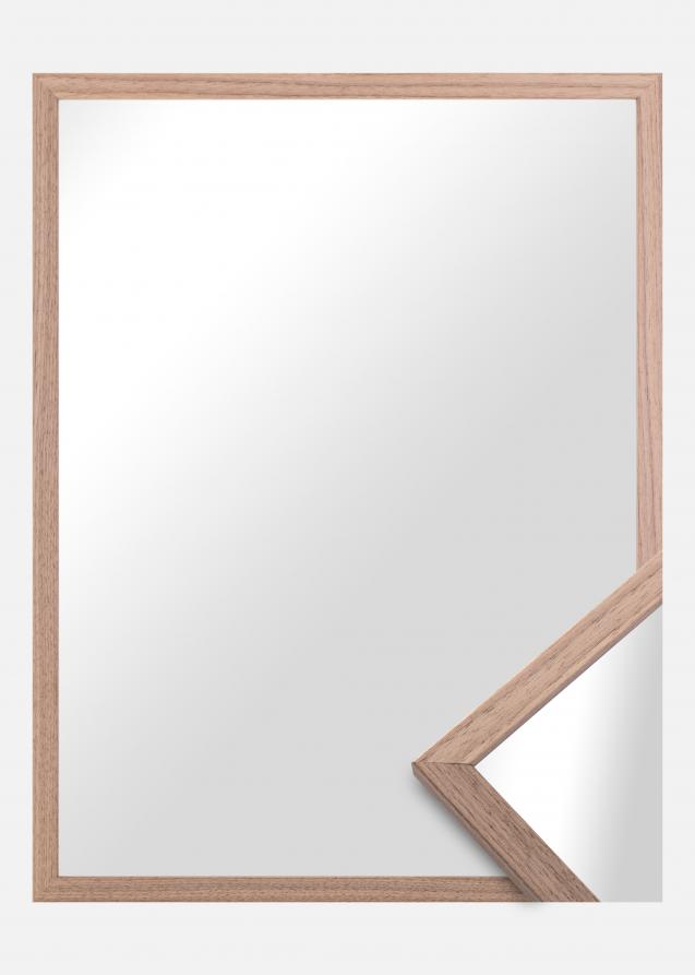 Espelho Edsbyn Nogueira-claro - Tamanho personalizável
