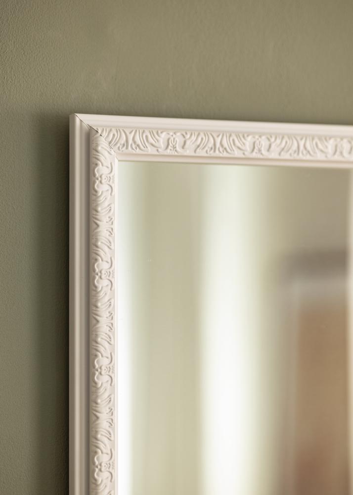 Espelho Nostalgia Branco 40x120 cm