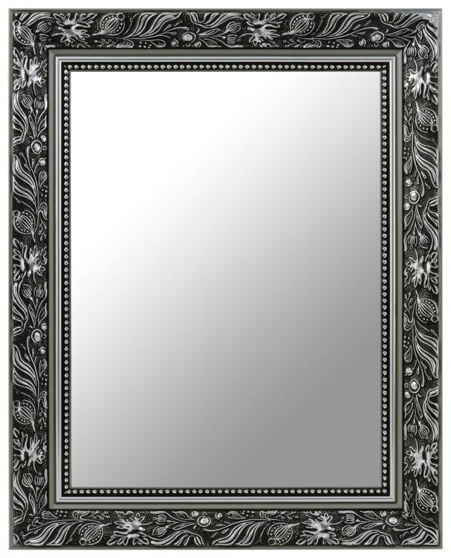 Espelho Alvastra Prateado - Tamanho personalizável