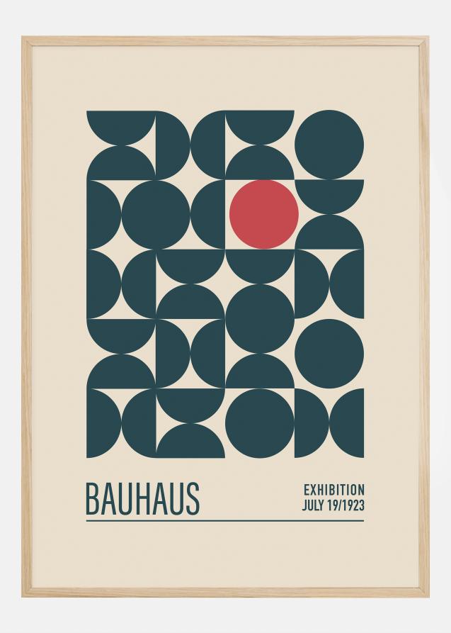 Bauhaus Mavi Kureler Póster