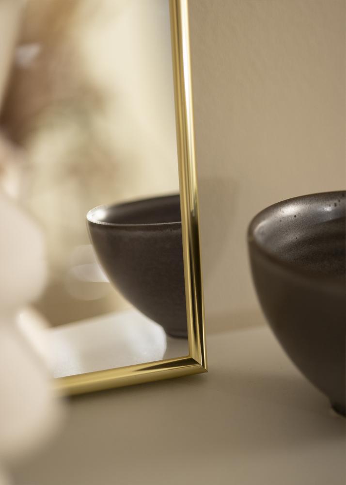 Espelho Sandhamn Dourado - Tamanho personalizvel