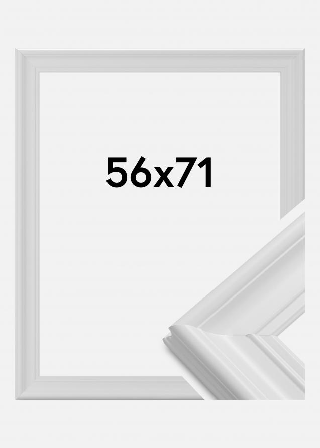 Moldura Mora Premium Branco 56x71 cm