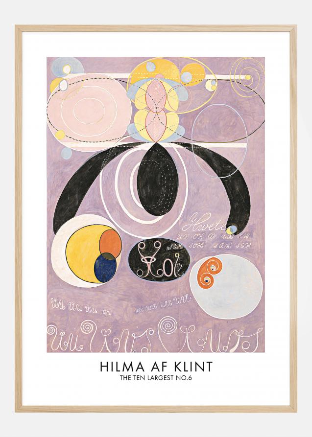 Hilma af Klint - The Ten Largest No.6 Póster