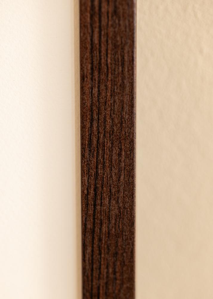Moldura Deco Vidro acrlico Nogueira 21x29.7 cm (A4)
