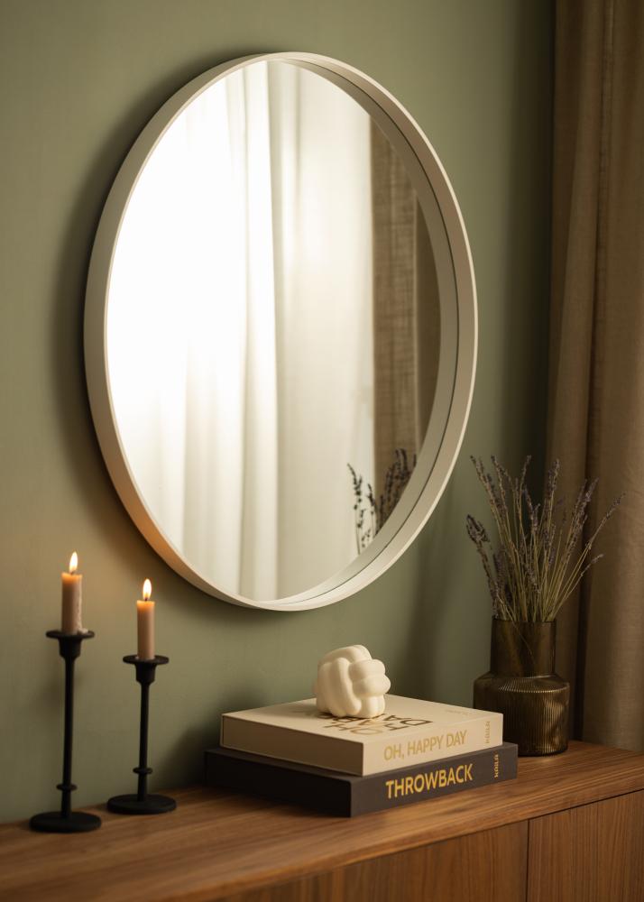 Espelho Reflection Branco 80 cm 