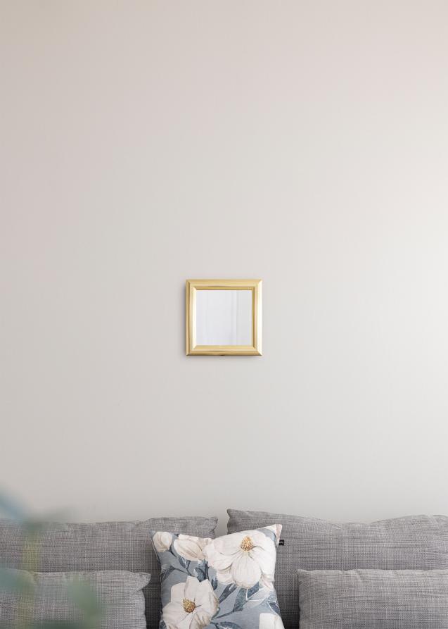 Espelho Hampton Dourado 26x26 cm
