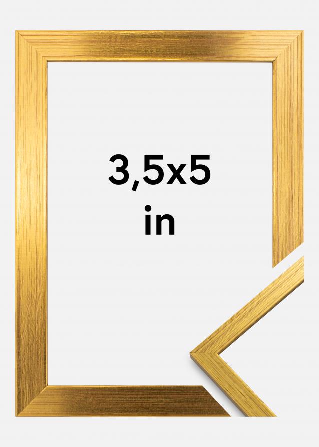 Moldura Edsbyn Vidro acrílico Dourado 3,5x5 inches (8,89x12,7 cm)