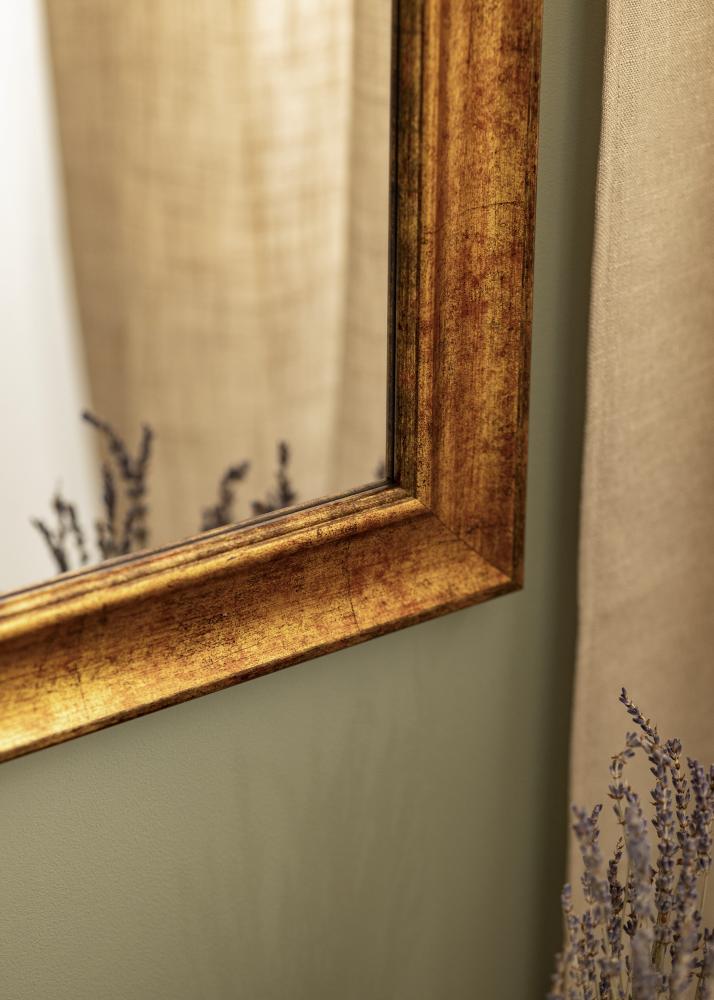 Espelho Saltsjbaden Dourado 70x100 cm
