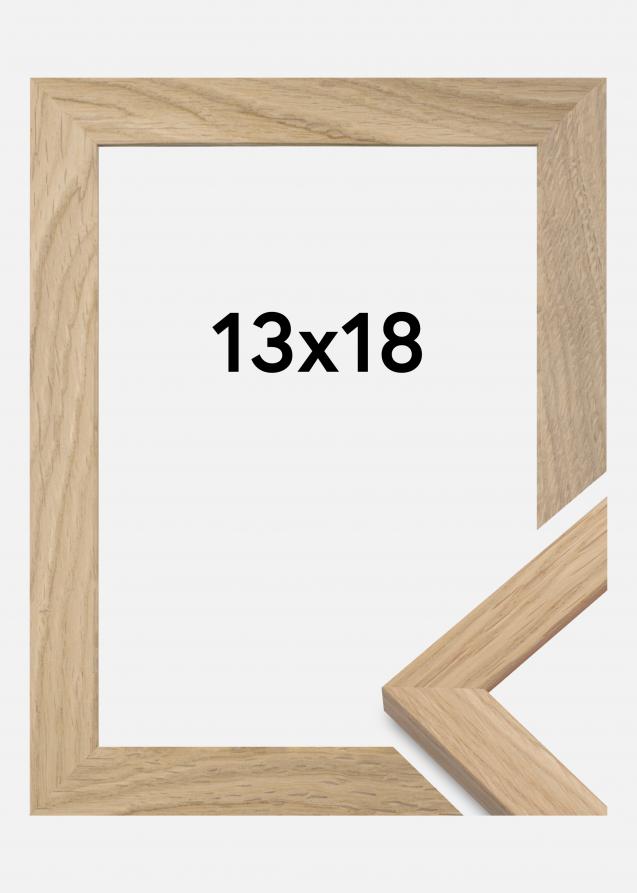 Moldura Oak Wood Vidro acrílico 13x18 cm