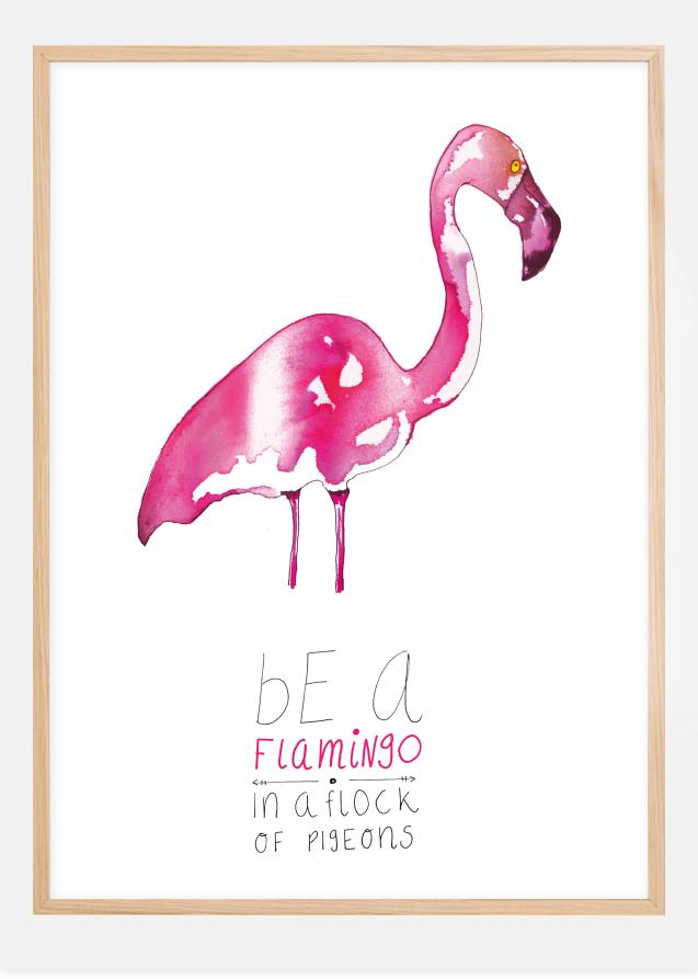 Be a flamingo Póster
