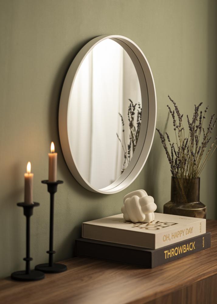 Espelho Reflection Branco 50 cm 