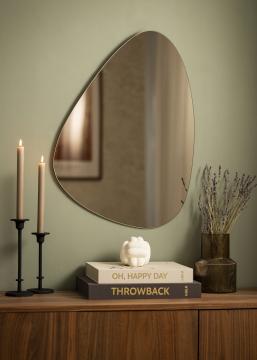 KAILA Espelho Shape I Dfolha Bronze 50x70 cm